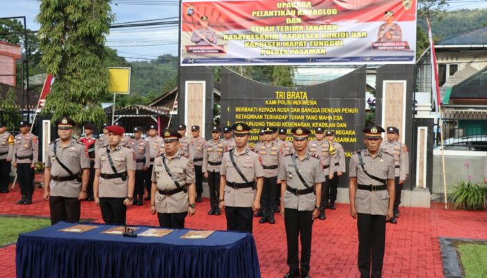 Kapolres Pasaman Pimpin Sertijab Sejumlah Pejabat, Perkuat Kinerja dan Pelayanan Kepolisian