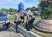 Sambut Hari Kemerdekaan RI Ke-81, Polres Pasaman Barat Ikuti Kegiatan Gerakan Bersih Masjid