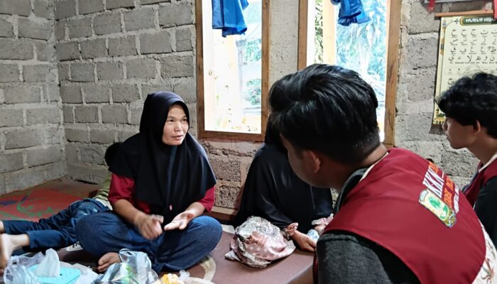 Mahasiswa KKN UNAND Lakukan Pemetaan Wilayah dan Survei Potensi Bencana di Nagari Tabek Patah