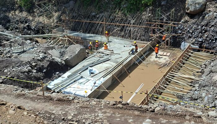 Diduga Tak Sesuai Spek, Proyek Sabodam di Nagari Canduang Disorot Forum Peduli Canduang Koto Laweh