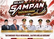 Selaju Sampan Badunsanak Meriahkan HUT RI Ke 81 di Tapian Batanghari Pulau