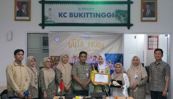 Duta Muda BPJS Kesehatan Cabang Bukittinggi, Aziziah Putri Siap jadi Role Model JKN