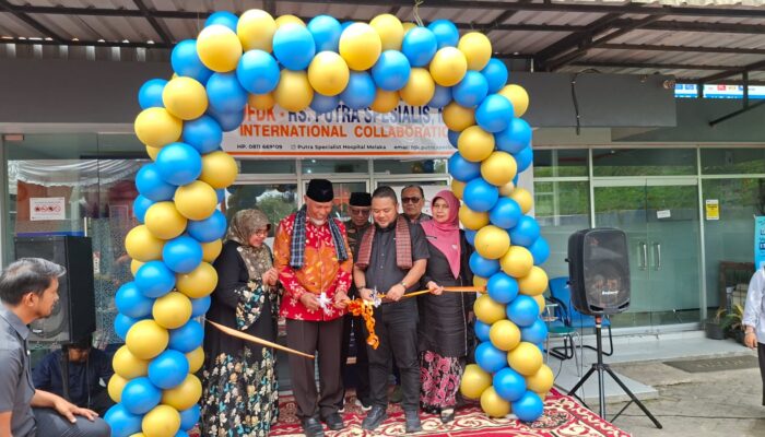 Gubernur Sumbar Resmikan Pusat Kolaborasi Medis UFDK-RS Putra Spesialias Malaka