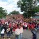 Semarak HUT ke-81 RI, Gerak Jalan Jantung Sehat Kapalo Hilalang Dibanjiri 1.050 Peserta