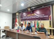 KPU Kabupaten Sijunjung Gelar Sosialisasi Tupoksi serta Sinergitas dengan Insan Pers