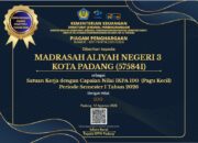 MAN 3 Padang Raih KPPN Padang Award, Torehkan IKPA Sempurna 100