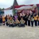 Wabup Leli Arni Senam Pagi Berama Mahasiswa KKN Baiturrahmah