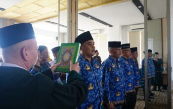 13 Orang Pejabat Pemkab Dharmasraya Dilantik, Pemkab Lakukan Penyegaran