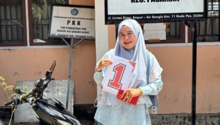 Nomor Urut Satu, Fitrawati Siap Bertarung di Pilwana Aia Gadang Barat