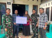 BRI Painan Serahkan Santunan kepada Ahli Waris Pratu Rizki Kurniawan