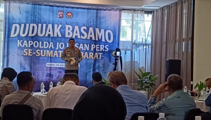 Kapolda Sumbar Ajak Insan Pers Perkuat Sinergi, Dorong Kritik Konstruktif demi Pelayanan Polri yang Lebih Baik