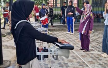 Geladi Upacara Bendera MTsN 1 Pasaman Berlangsung Tertib dan Penuh Semangat