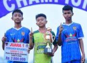 Turnamen Sepak Bola Piala Wali Kota Padang, Murid MTsN 1 Padang Raih Juara 1 