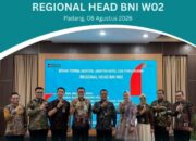BNI Wilayah 02 Lakukan Penyegaran Organisasi, Vever Verdi Verdian Jabat Area Head Sumatera Barat