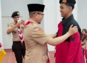 MTsN 1 Bukittinggi Lepas Fairuz Rahman ke Jamnas di Cibubur, Jakarta