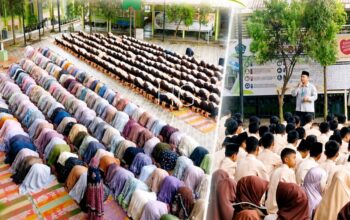 Bangun Karakter Sejak Dini, MTsN 1 Pasaman Padukan Shalat Duha dan Penguatan Nilai Pancasila