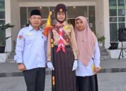 An Ramadhani Azzahra Murid MTsN 2 Solok Perkuat Kontingen Jamnas Kwarcab Kabupaten Solok