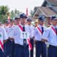 Murid MTsN 2 Pasaman Barat Ikuti Lomba Gerak Jalan Kecamatan Lembah Melintang