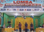 Semarakkan HUT RI, Rika Marika Buka Lomba Antarkelas MAN 1 Tanah Datar