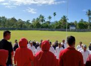 Upacara HUT Kemerdekaan, Paskibra dan Drumband MAN 1 Tanah Datar Siap Bertugas