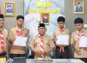 Tiga Murid MAN Sawahlunto Raih Juara 1 Liga Nusantara Tingkat Provinsi