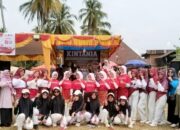 Sambut HUT Kemerdekaan, MTsN 15 Tanah Datar Aktif Sukseskan Lomba Senam Tingkat MTs di Nagari Tanjung Barulak