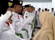 Dua Murid MAN 1 Tanah Dikukuhkan Jadi Paskibra