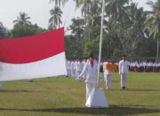 Paskibra dan Drumband MAN 1 Tanah Datar Tampil di Hari Kemerdekaan ke -81 RI 