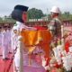 HUT Kemerdekaan, Lativa Ikhwani Siswi MAN 1 Sijunjung Pembawa Baki Bendera Merah Putih