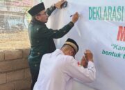 Dihadiri Kabid Penmad, MAN Dharmasraya Deklarasikan Gerakan Antikekerasan dan Anti-bullying 