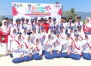 MTsN 12 Tanah Datar Borong Juara Lomba Gerak Jalan Kecamatan Batipuh