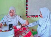 Tim Puskesmas Lubuk Sikaping Gelar Cek Kesehatan Gratis di MTsN 1 Pasaman