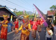 Tim Tari MTsN 4 Sijunjung Diundang Sambut Arak Bako Baralek di Nagari Sumpur Kudus