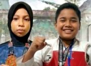Dua Siswa MTsN 1 Pasaman Sabet Emas dan Perak di Kejuaraan Taekwondo UNP