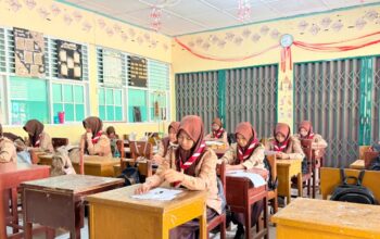 Seleksi OMI MTsN 2 Solok Berjalan Lancar, Murid Tunjukkan Kemampuan Terbaik