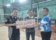 M. Ihsan Basyar Guru MTsN 7 Padang Raih Juara 3 Bulu Tangkis