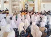 MTsN 15 Tanah Datar Bersama SD se-Nagari Tanjung Barulah Gelar Perintah Maulid Nabi