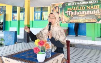 MTsN 2 Pasaman Barat Gelar Peringatan Maulid Nabi