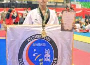 Kejuaraan Taekwondo Riau Challenge 2026, Siswa MTsN 1 Bukittingi Ozhan Mufti Raih Medali Emas