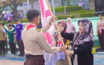 Sebanyak 115 Pramuka MAN 1 Padang Panjang Laksanakan Napak Tilas
