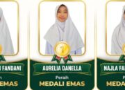 Tiga Siswi MTsN 5 Tanah Datar Raih Medali Emas dalam Islamic Science Competition Sumbar