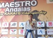 Siswa MTsN 1 Kota Padang Raih Medali Emas pada Maestro Andalas Open Karate Championship