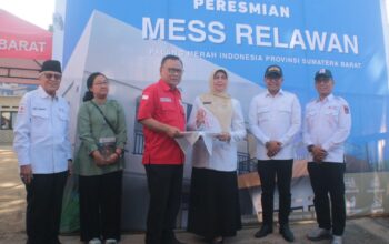 PMI Sumbar Resmikan Mess Relawan, Perkuat Kesiapsiagaan Hadapi Bencana