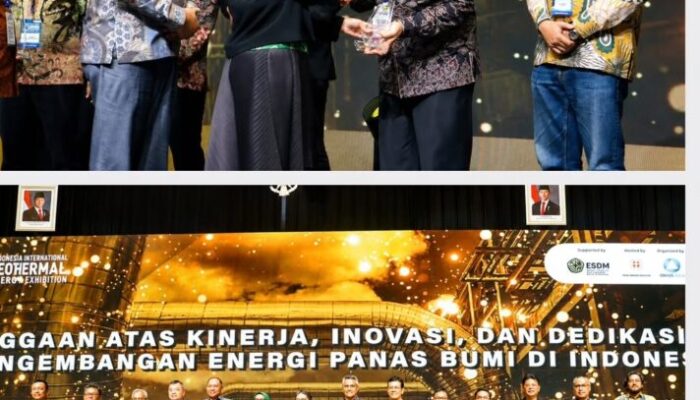 Dukung Investasi Panas Bumi, Sumbar Diganjar Penghargaan Kementerian ESDM