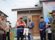 BNPB Serahkan Tiga Unit Huntap Mandiri Berbahan Sepablock, PT Semen Padang Sampaikan Apresiasi