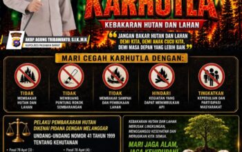 Kapolres Pasaman Barat Berikan Imbauan dalam Pencegahan dan Antisipasi Karhutla