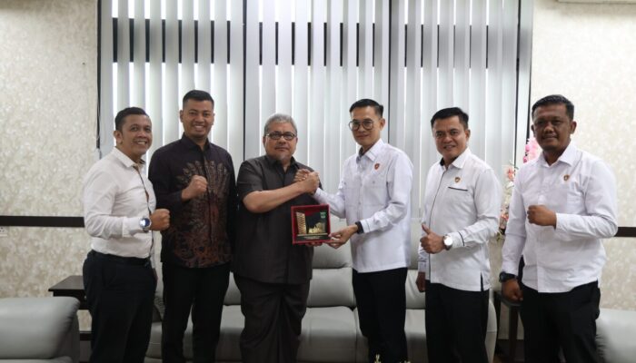 Ketua DPRD Sumbar Bahas Ketertiban Aksi Massa dengan Intelkam Polda Sumbar