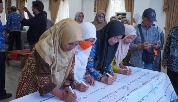 Pertama di Sumbar, Padang Panjang Deklarasikan Komitmen Bersama Wujudkan Kelurahan Bebas Jentik