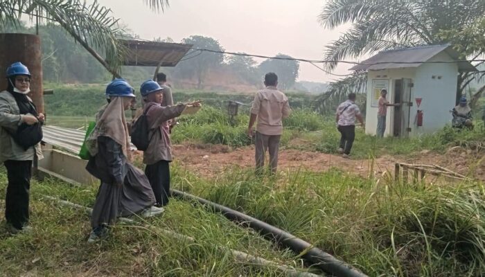 Tim DLH Sumbar dan Dharmasraya Verifikasi Sungai serta IPAL Dua PKS