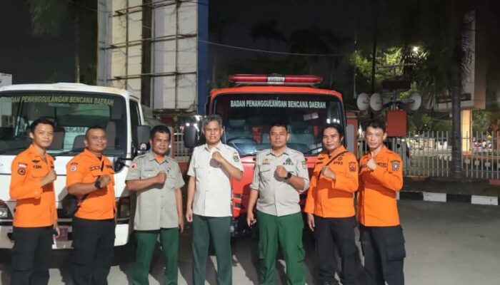 Dua Unit Mobil Tangki Air Pinjam Pakai dari BPBD Provinsi Sumbar, Perkuat Kesiapsiagaan Kekeringan di Dharmasraya